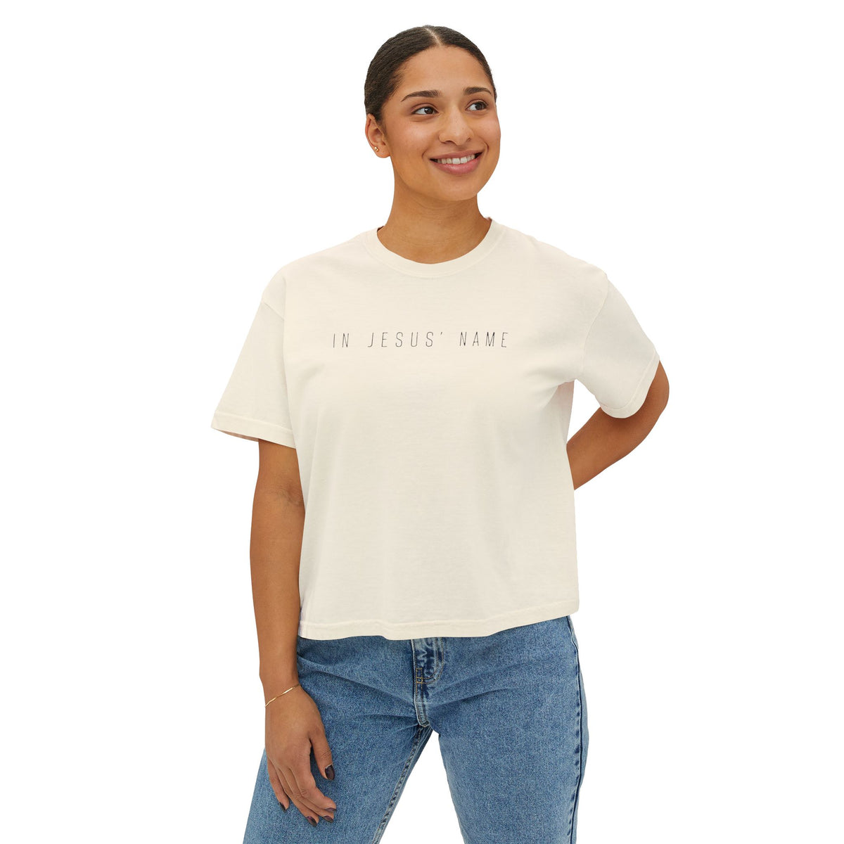 Humble Script Women's Boxy Tee