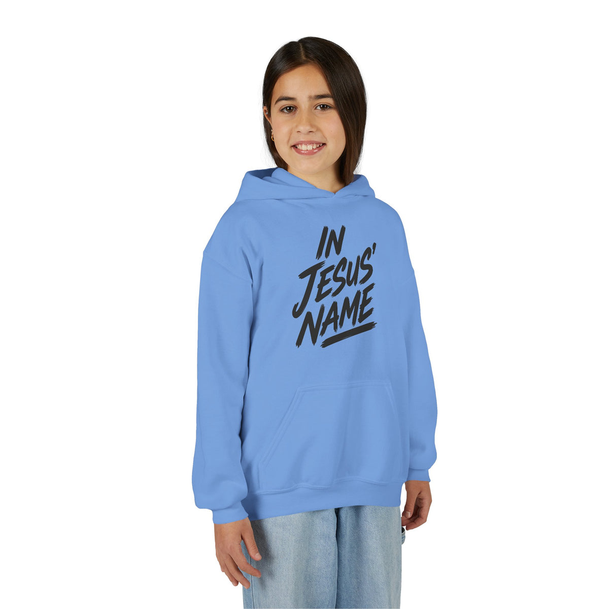 Bold Script Youth Hoodie
