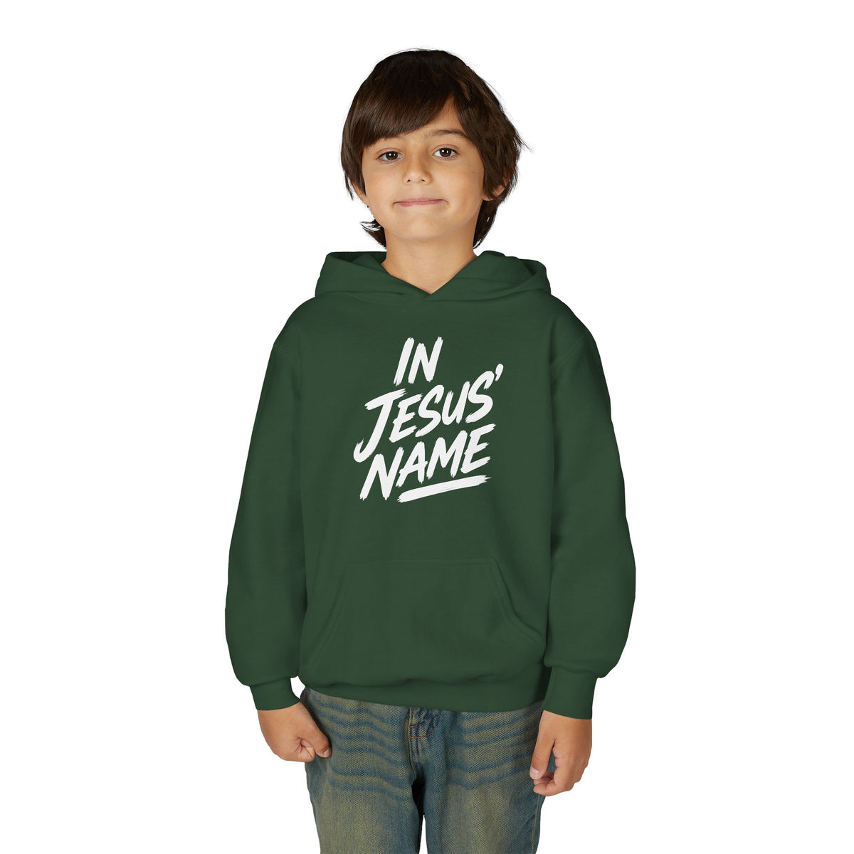 Bold Script Youth Hoodie